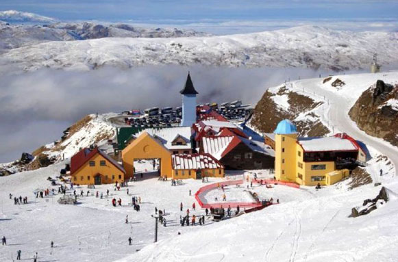 Cardrona snow field