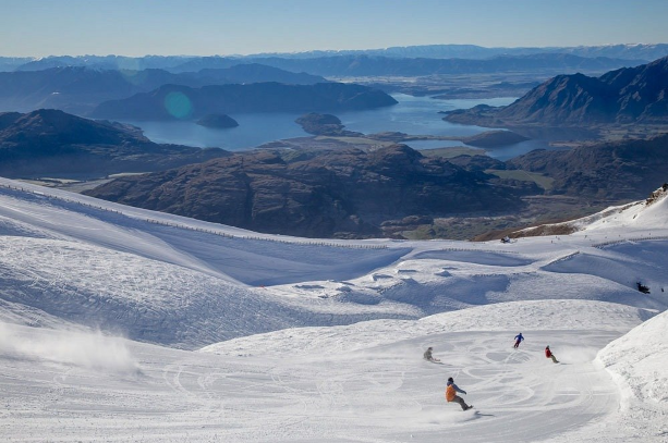 Treble Cone snow field